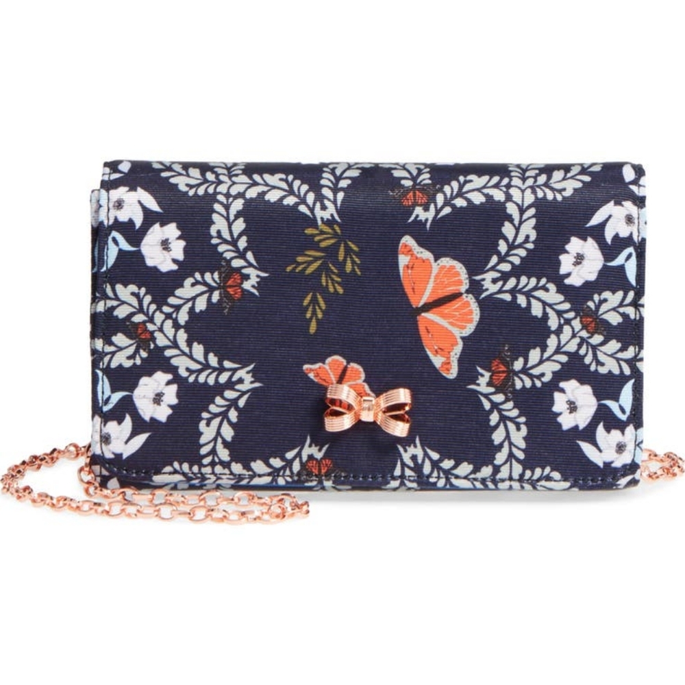 NWT Ted Baker London Crossbody Evening Clutch Bag